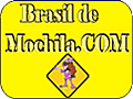 brasil de mochila
