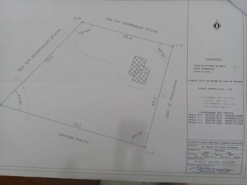 Casa a venda em Canoa Quebrada