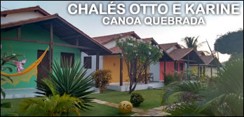 Chalés para alugar em Canoa Quebrada - Ceará - Brasil
