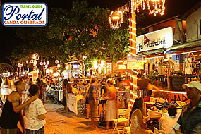 Rua Principal de Canoa Quebrada - Broadway