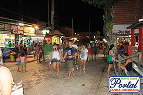 Rua Principal de Canoa Quebrada - Broadway