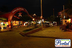 Rua Principal de Canoa Quebrada - Broadway