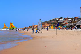 Rua Principal de Canoa Quebrada - Broadway