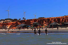 Rua Principal de Canoa Quebrada - Broadway