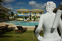 Interior de Green Paradise em Canoa Quebrada