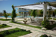 Interior de Green Paradise em Canoa Quebrada