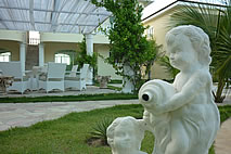 Interior de Green Paradise em Canoa Quebrada