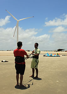 kitesurf escola em canoa quebrada