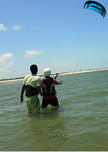 curso de kite em canoa quebrada