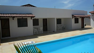 3 suites para alugar com cozinha completa em canoa quebrada